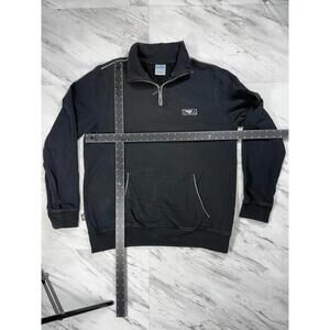 Bad Boy MMA Eyes Logo Quarter Zip Sweatshirt Black XL #8
